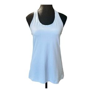 Authentic Lululemon Athletica Sky Blue Racerback Tank, Excellent Con, Size 10